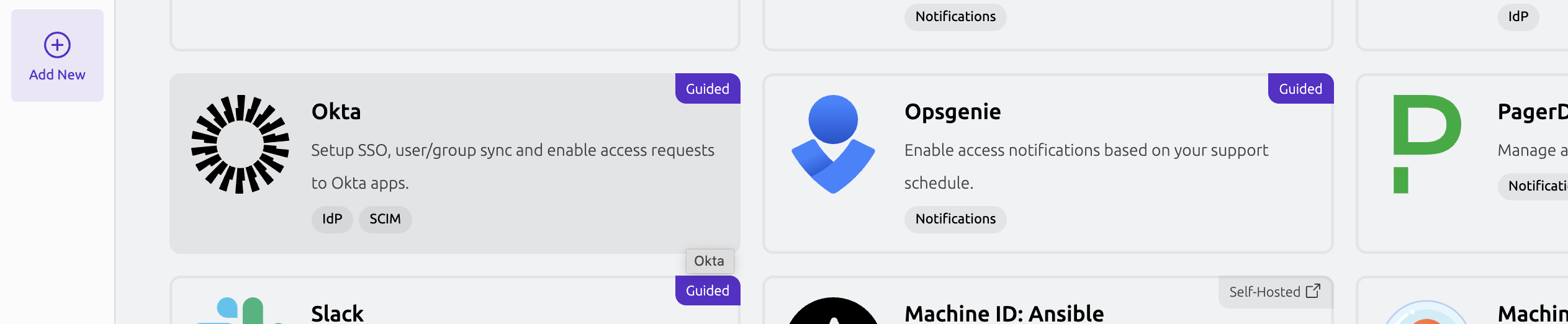 Enroll an integration